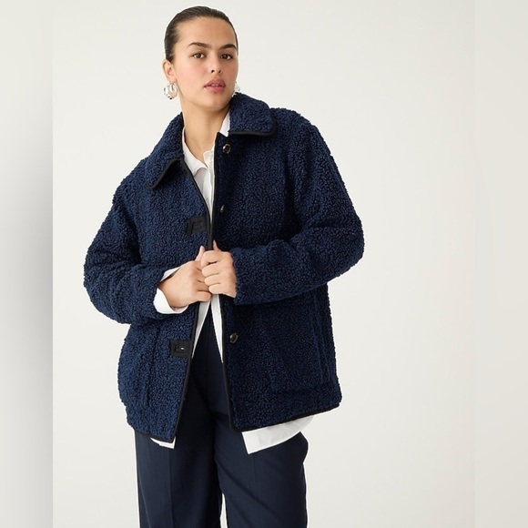 J Crew Teddy sherpa jacket
Item BJ975 - Picture 3 of 6